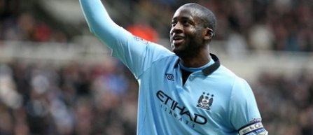 Yaya Toure si-a prelungit contractul cu Manchester City